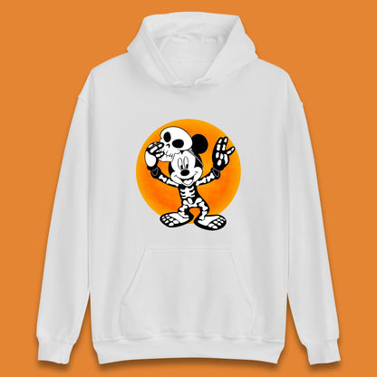 Disney Halloween Mickey Mouse Skelton Costume Disney World Horror Scary Disneyland Trip Unisex Hoodie