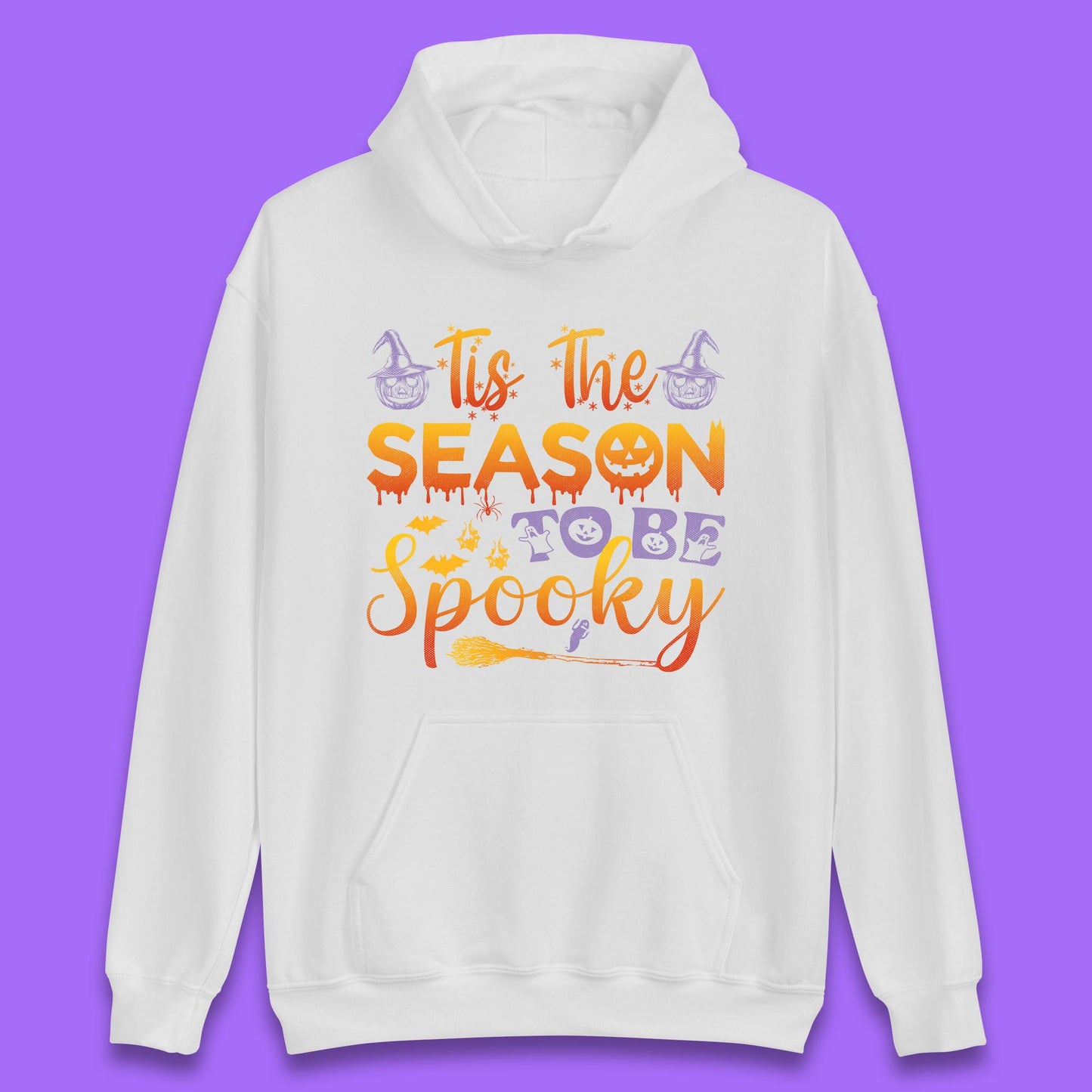 Tis The Season To Be Spooky Halloween Creepy Season Unisex Hoodie