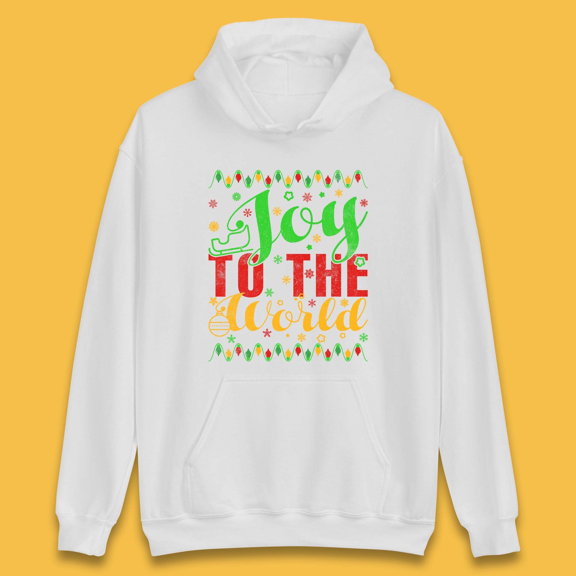 merry christmas joy to the world hoodie
