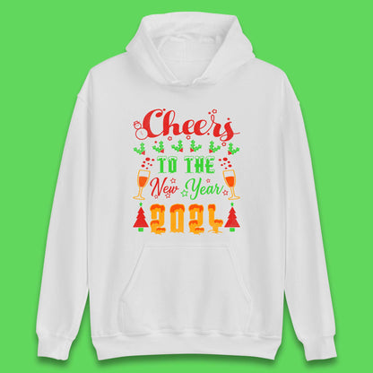 Cheers To The New Year 2024 Unisex Hoodie