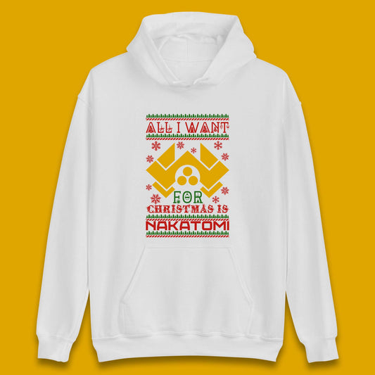 Want Nakatomi For Christmas Unisex Hoodie