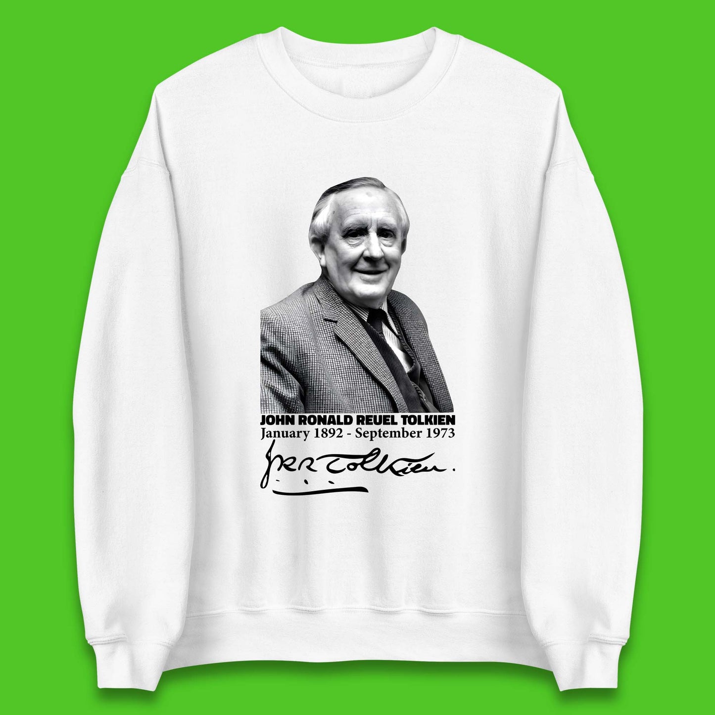 John Ronald Reuel Tolkien Signature Unisex Sweatshirt