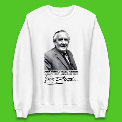 John Ronald Reuel Tolkien Signature Unisex Sweatshirt