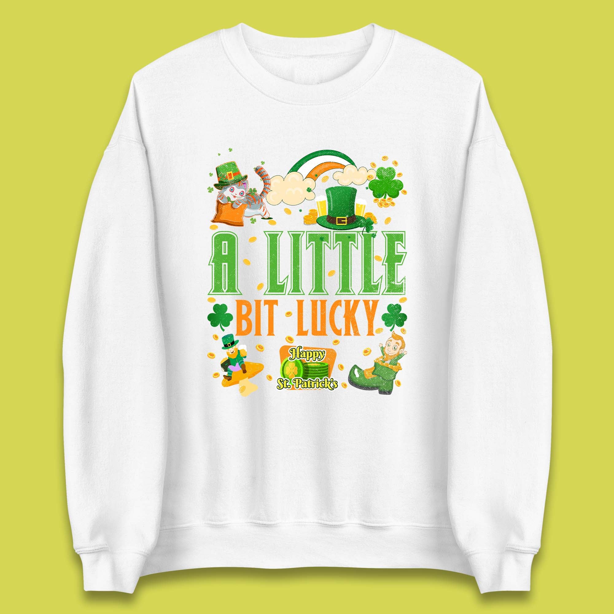 A Little Bit Lucky St. Patrick's Unisex Sweatshirt