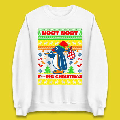 Penguin Noot Noot Christmas Unisex Sweatshirt