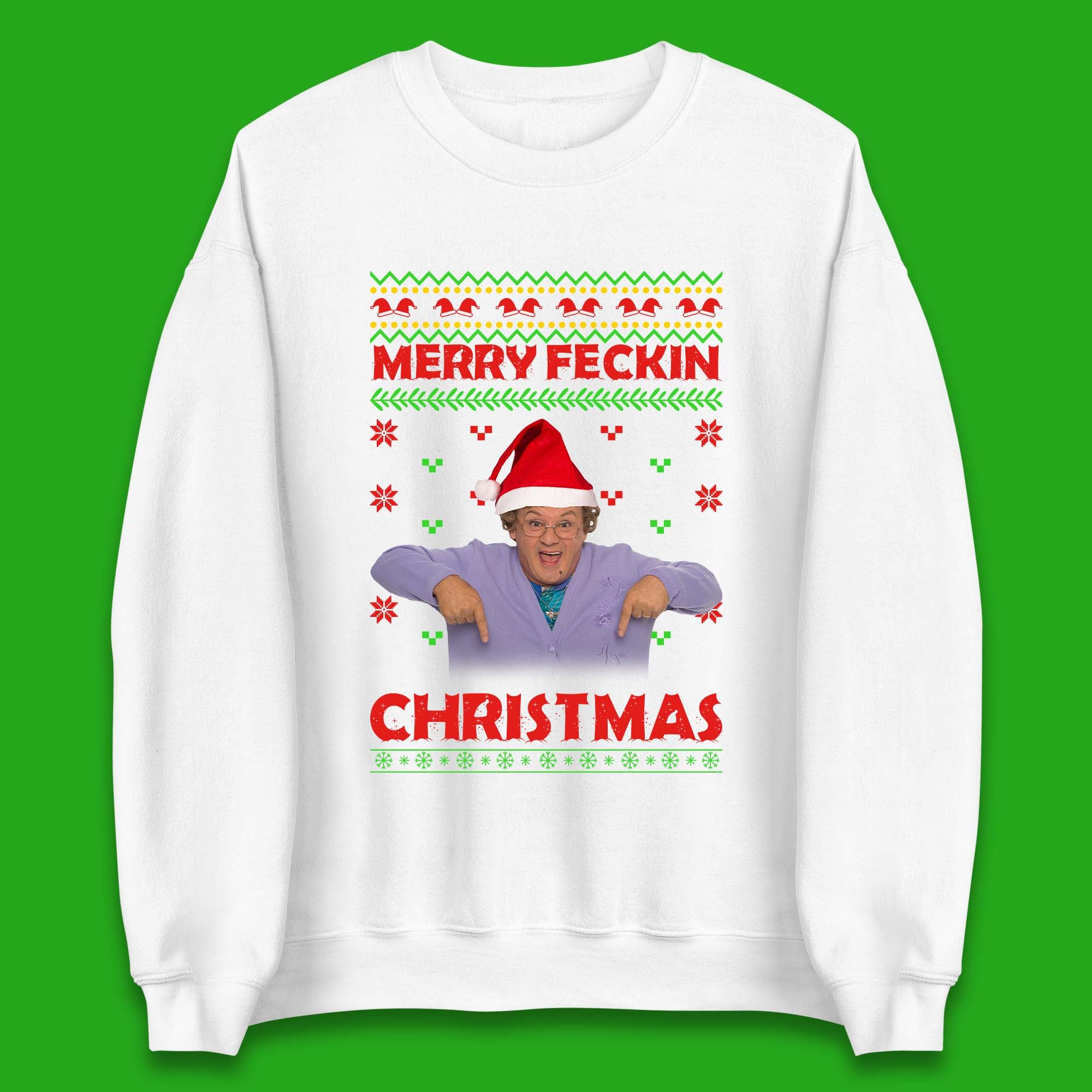 Merry Feckin Christmas Unisex Sweatshirt