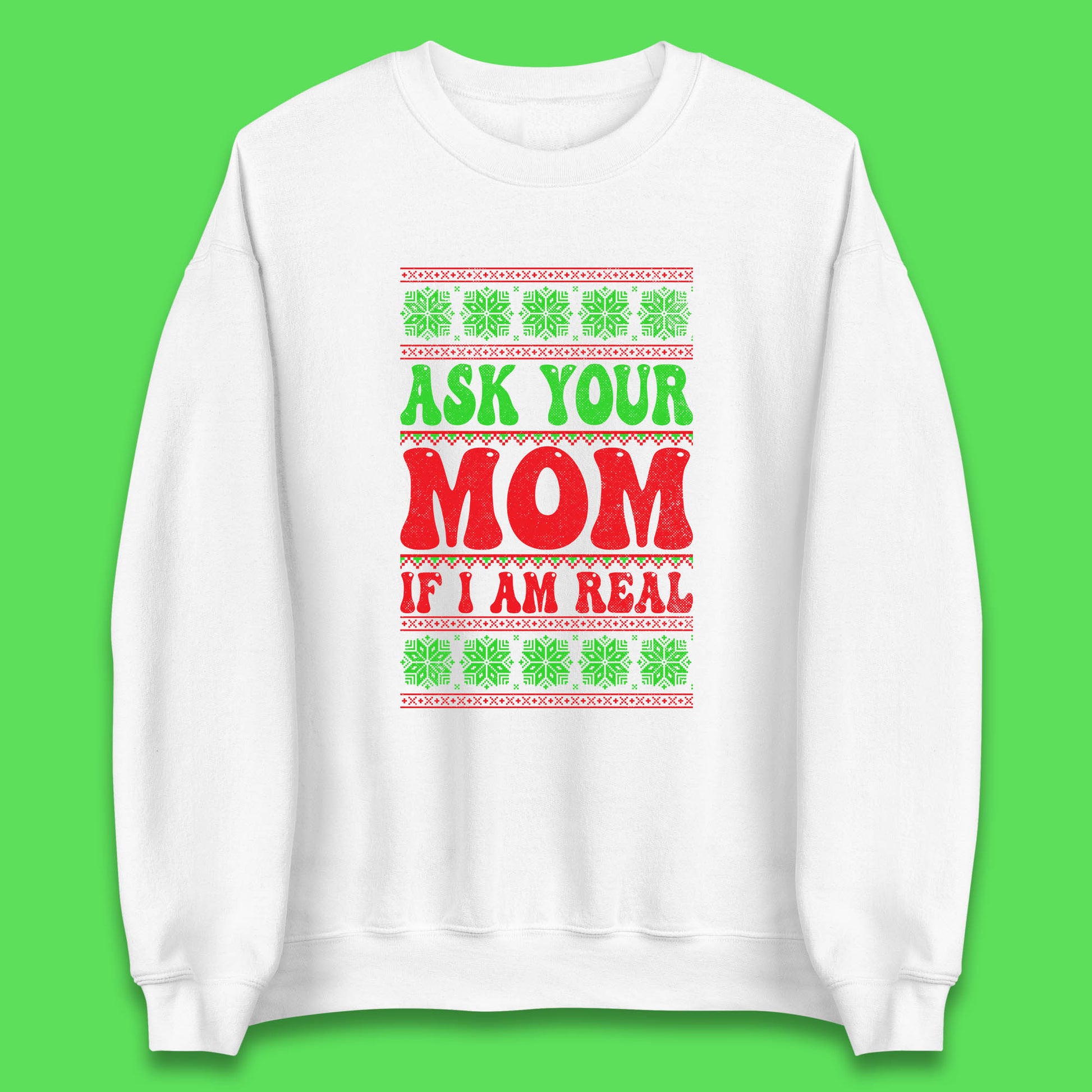christmas santa festive sweatshirt