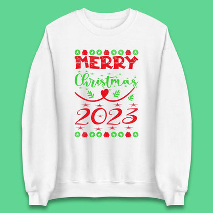 Merry Christmas 2023 Winter Holiday Xmas Festive Celebration Unisex Sweatshirt