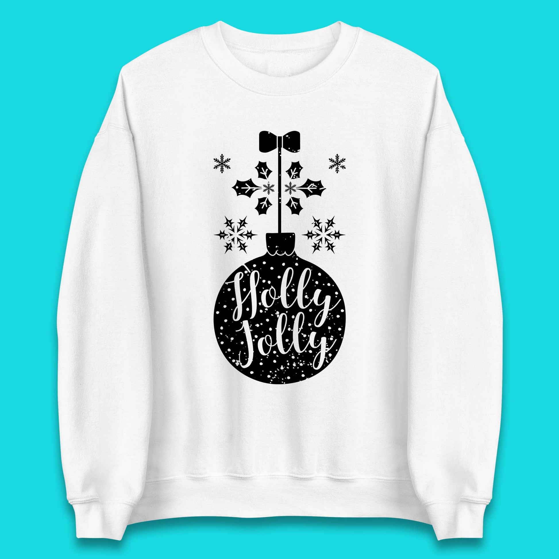 holly jolly christmas sweatshirt