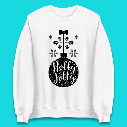 holly jolly christmas sweatshirt