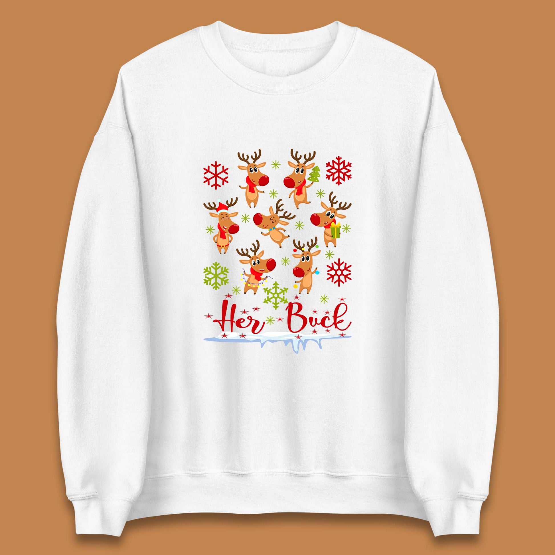 reindeers rudolph sweatshirt