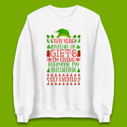 christmas elf sweatshirt