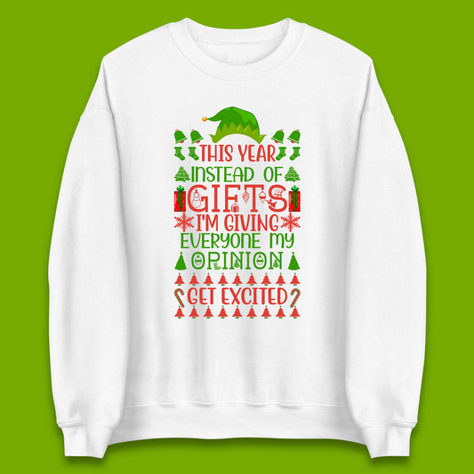 christmas elf sweatshirt
