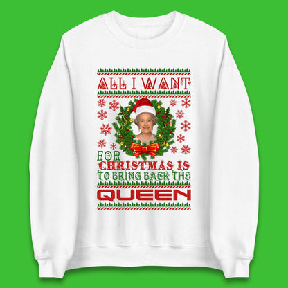Queen Elizabeth Christmas Sweater