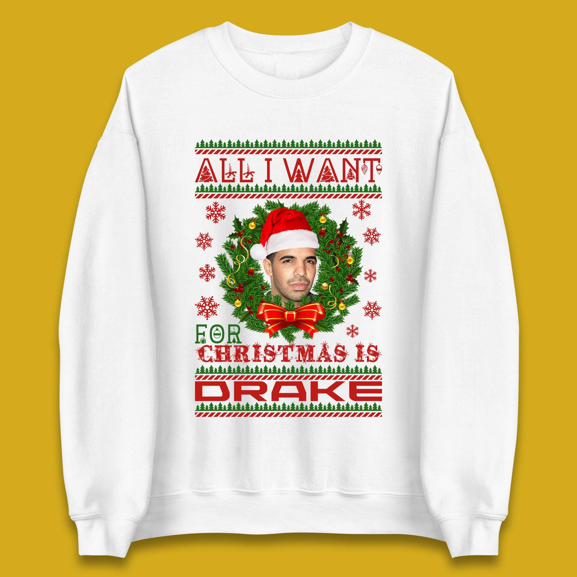 Drake Christmas Unisex Sweatshirt