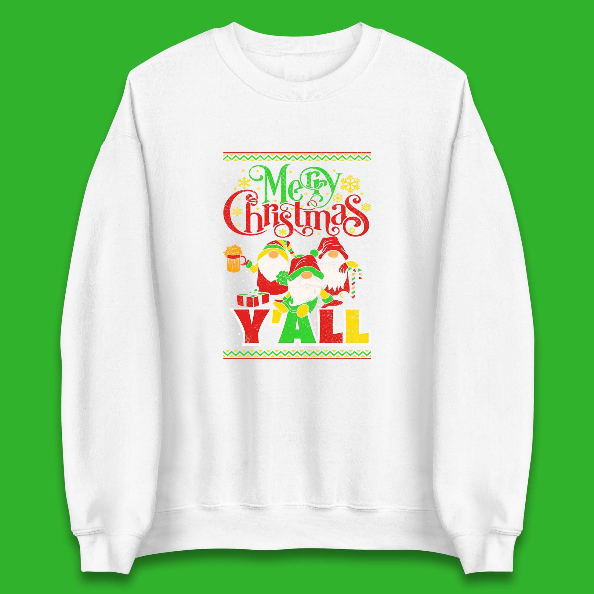 gnome christmas sweatshirt