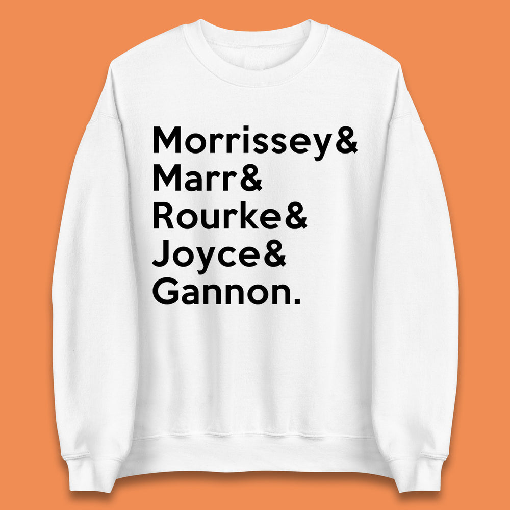 Morrissey &  & Rourke & Joyce & Gannon The Smiths Band Unisex Sweatshirt