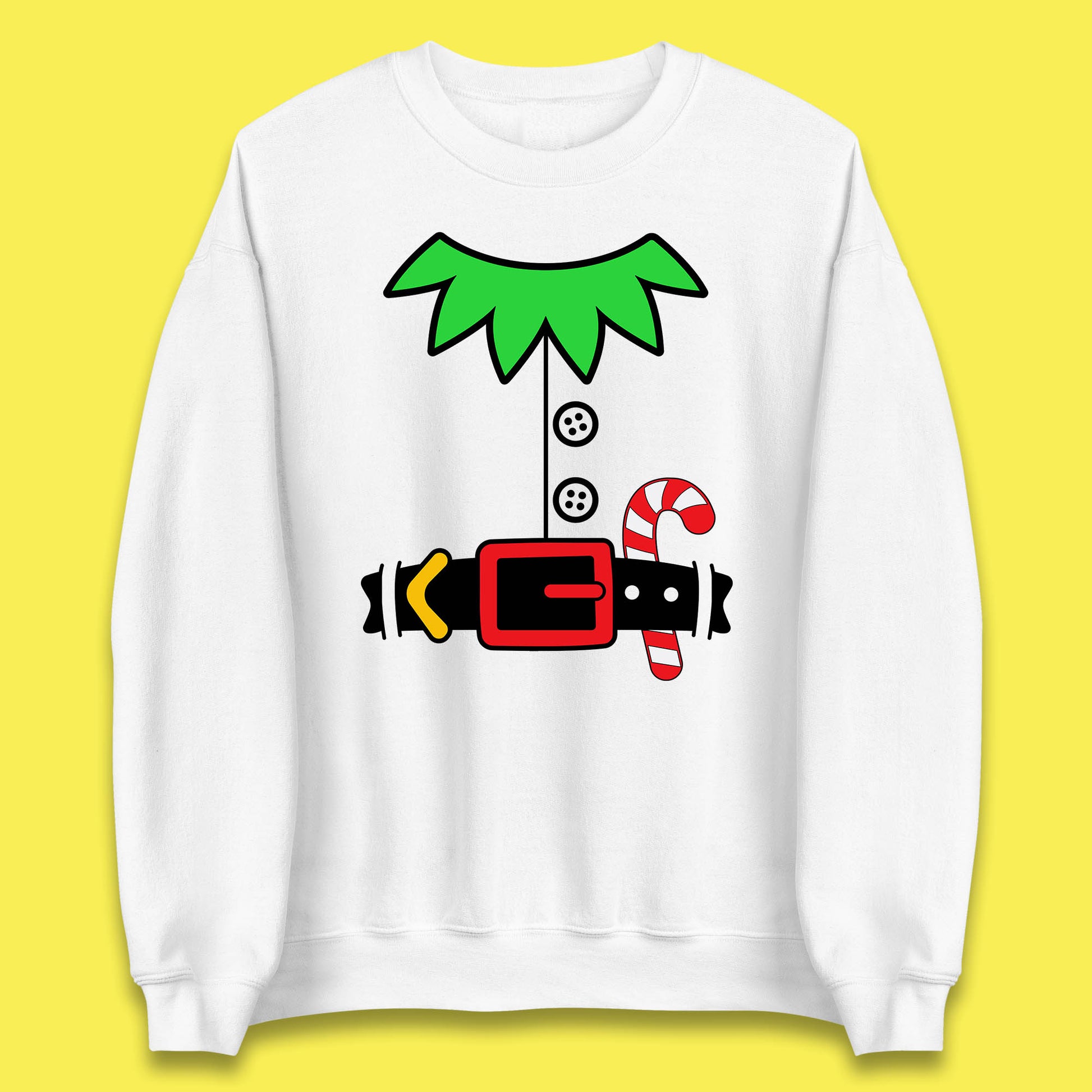 christmas elf costume sweatshirt