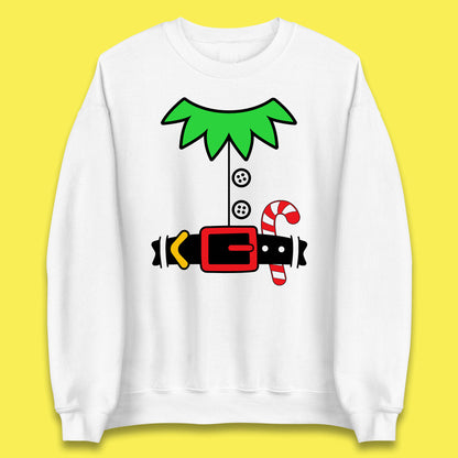 christmas elf costume sweatshirt