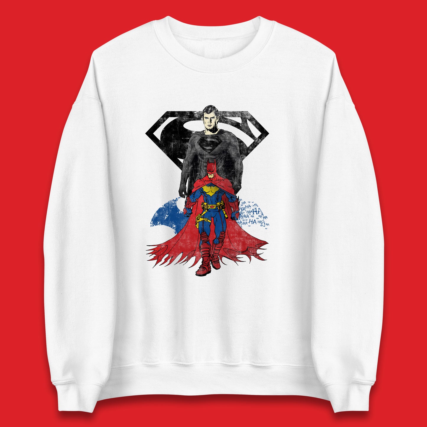 Batman And Superman Future State Dark Detective Superhero Comic Book Characters DC Comics Unisex Sweatshirt