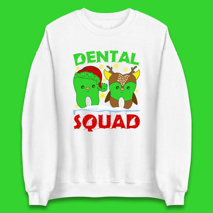 christmas dental squad sweatshirt