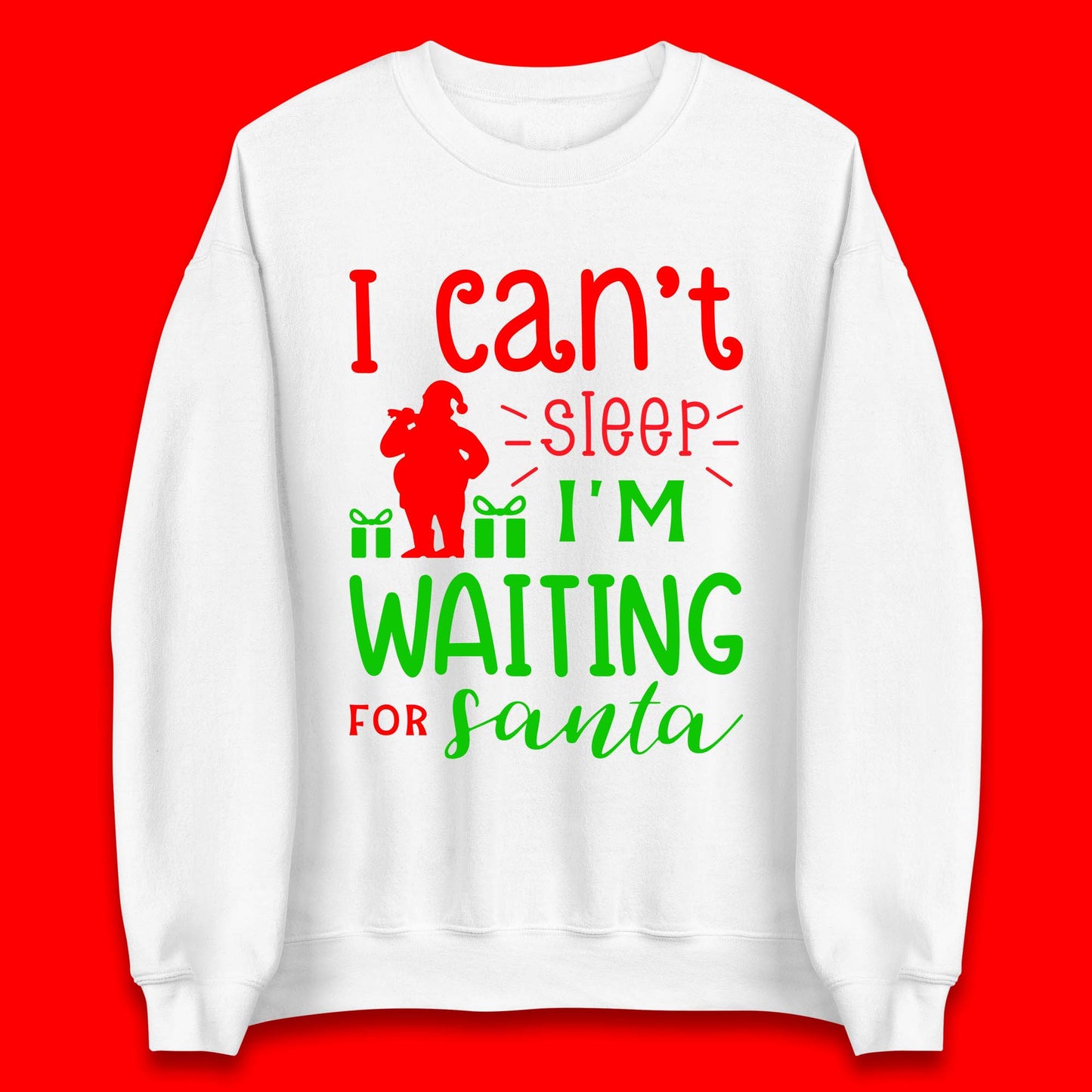 Christmas Waiting For Santa Unisex Sweatshirt