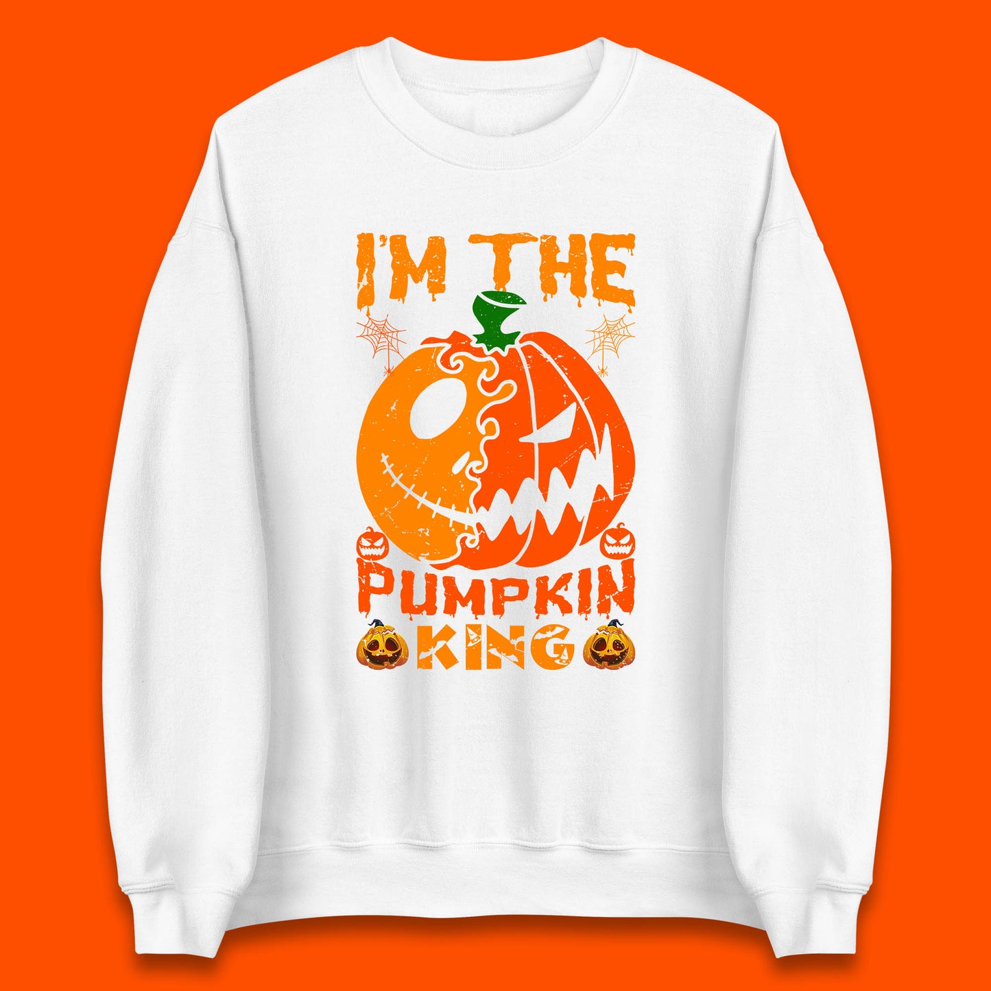 jack skellington pumpkin sweatshirt