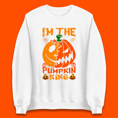 I'm The Pumpkin King Halloween Jack Skellington Pumpkin Nightmare Before Christmas Unisex Sweatshirt