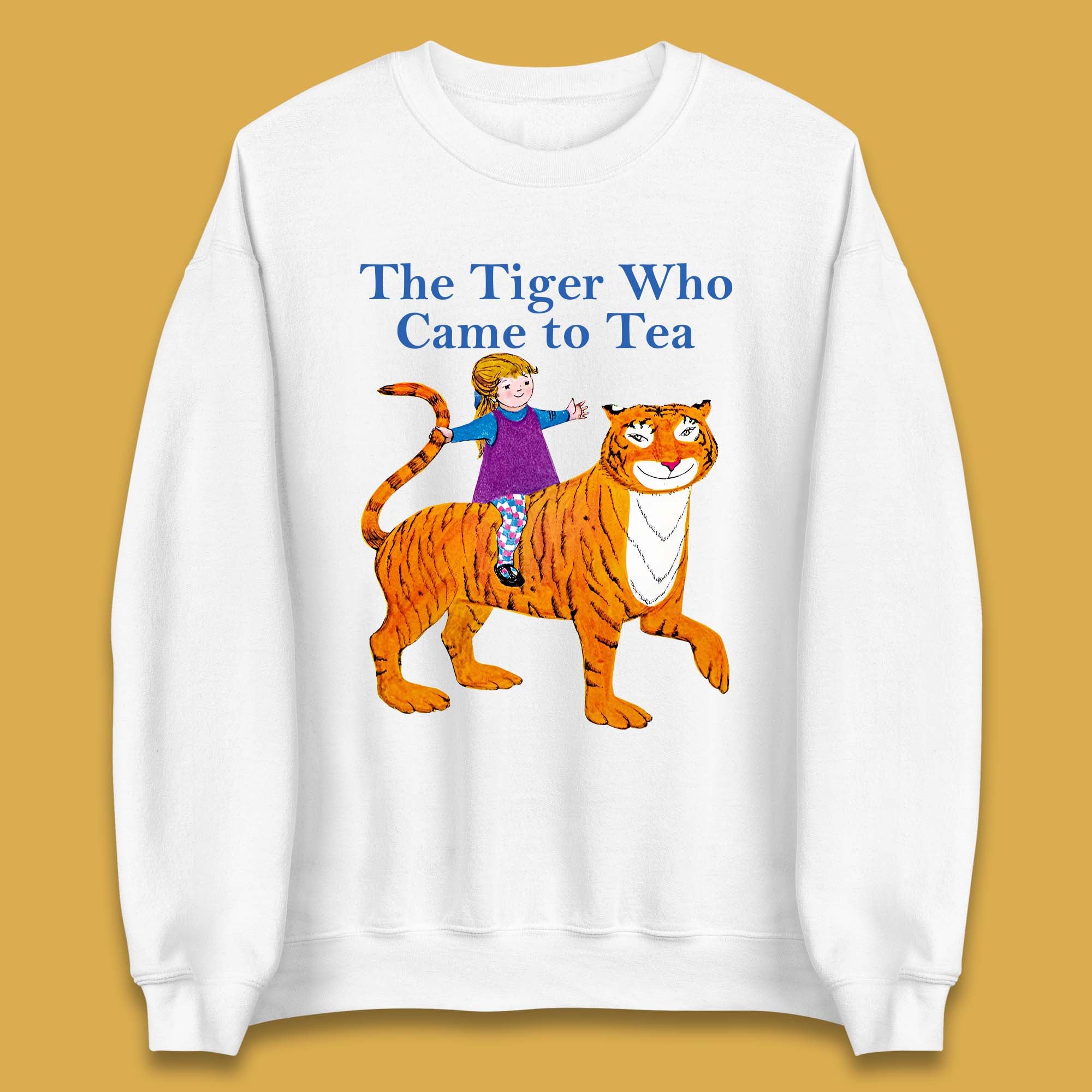 The Tiger Who Came To Tea Book Day Unisex Sweatshirt