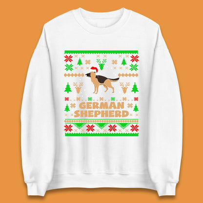 German Shepherd Dog Christmas Jumper