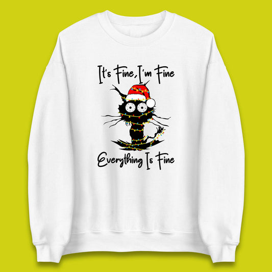 electrocuted cat sweatshirt