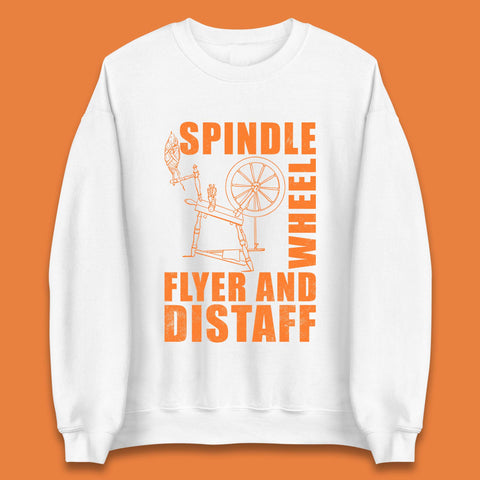 Spindle Wheel Unisex Sweatshirt