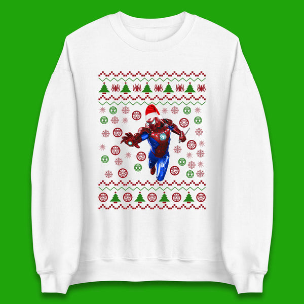 Iron Spider Man Suit Christmas Unisex Sweatshirt