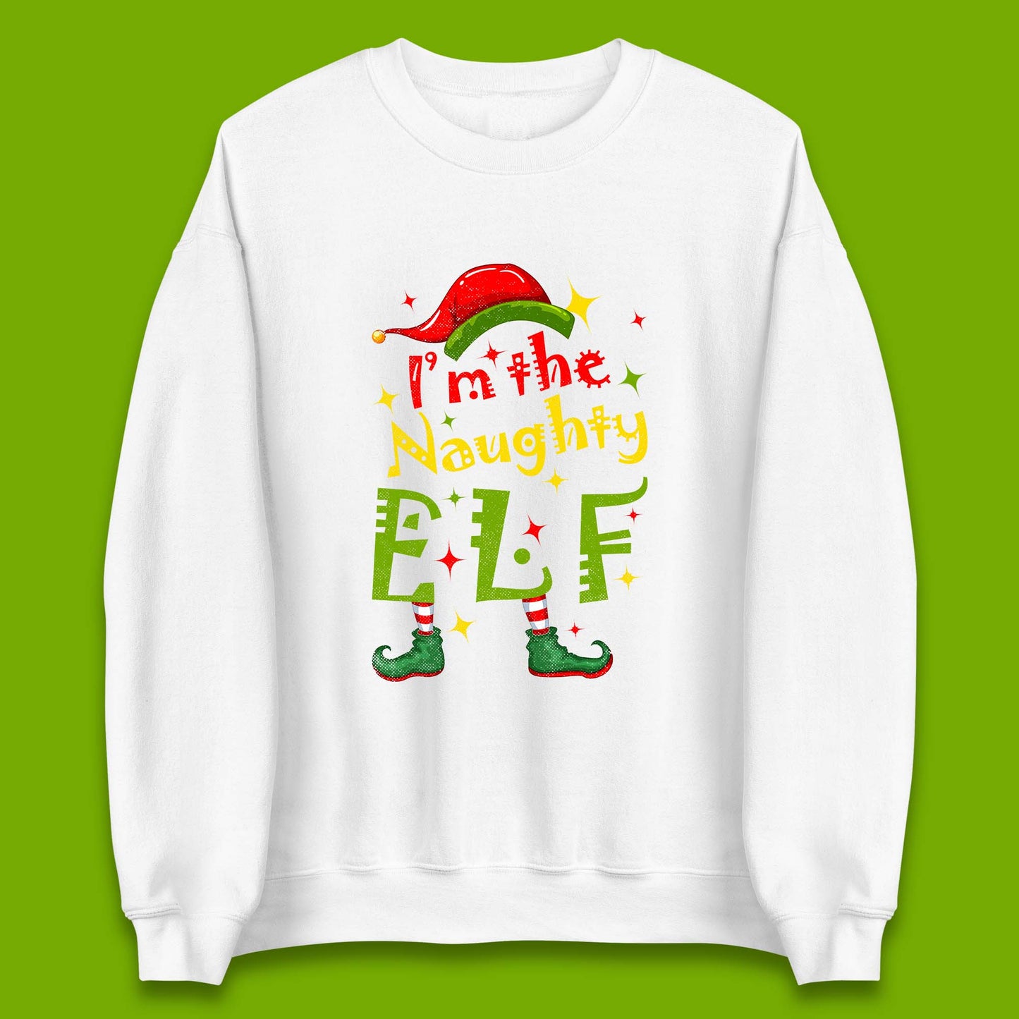 naughty elf sweatshirt