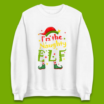 naughty elf sweatshirt