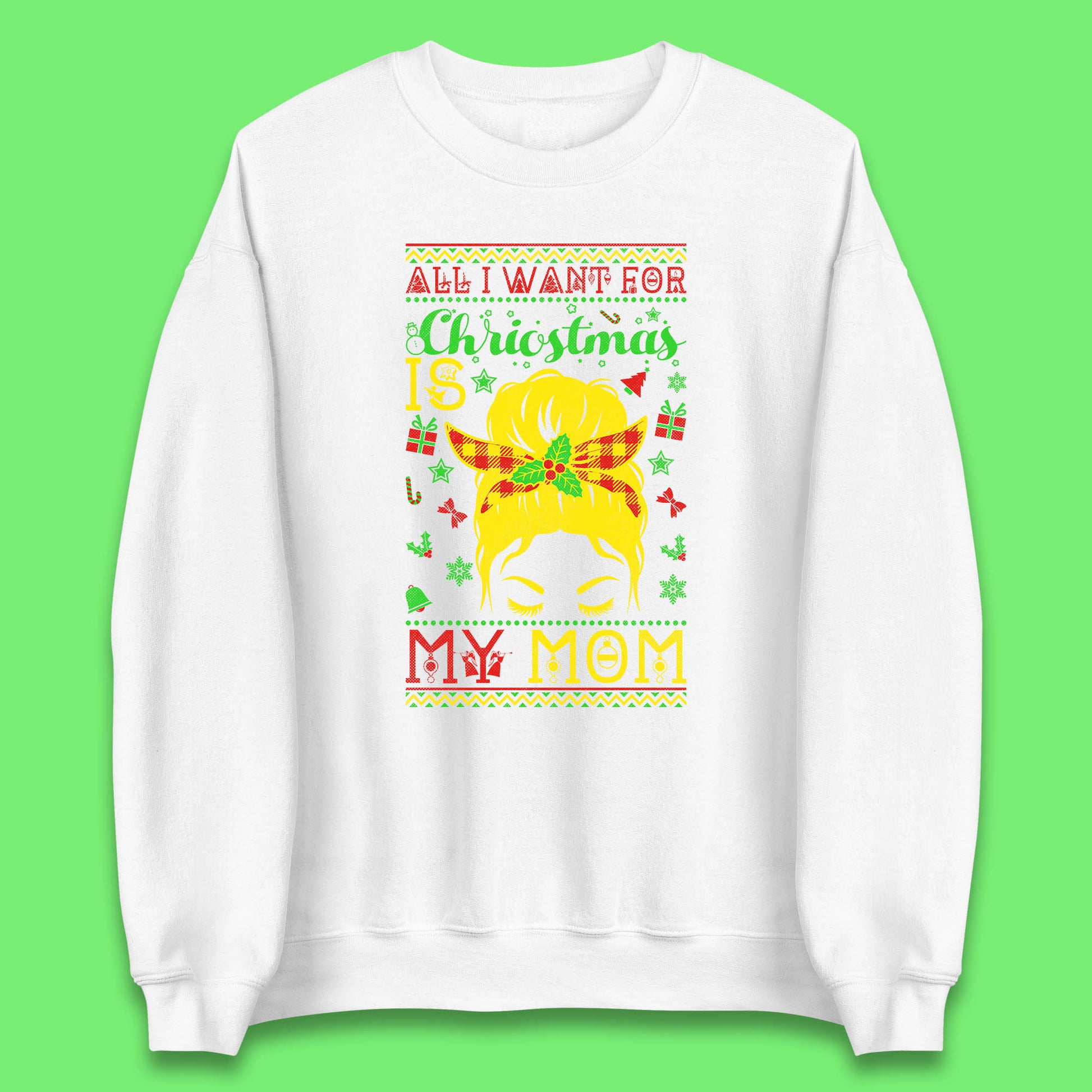 mom christmas sweatshirt