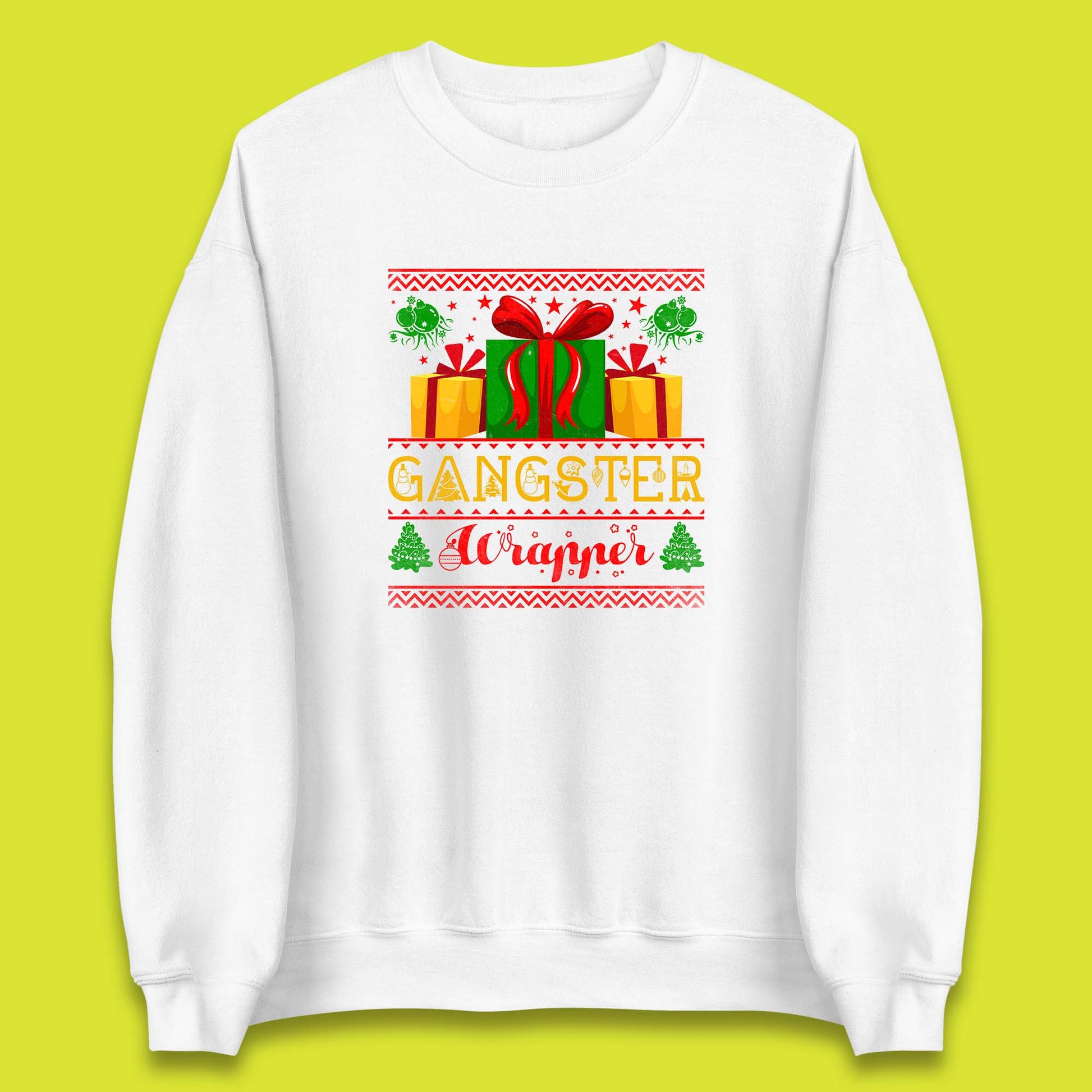 gangster wrapper sweatshirt