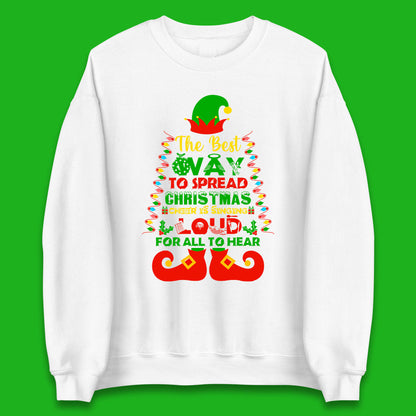 elf christmas sweatshirt