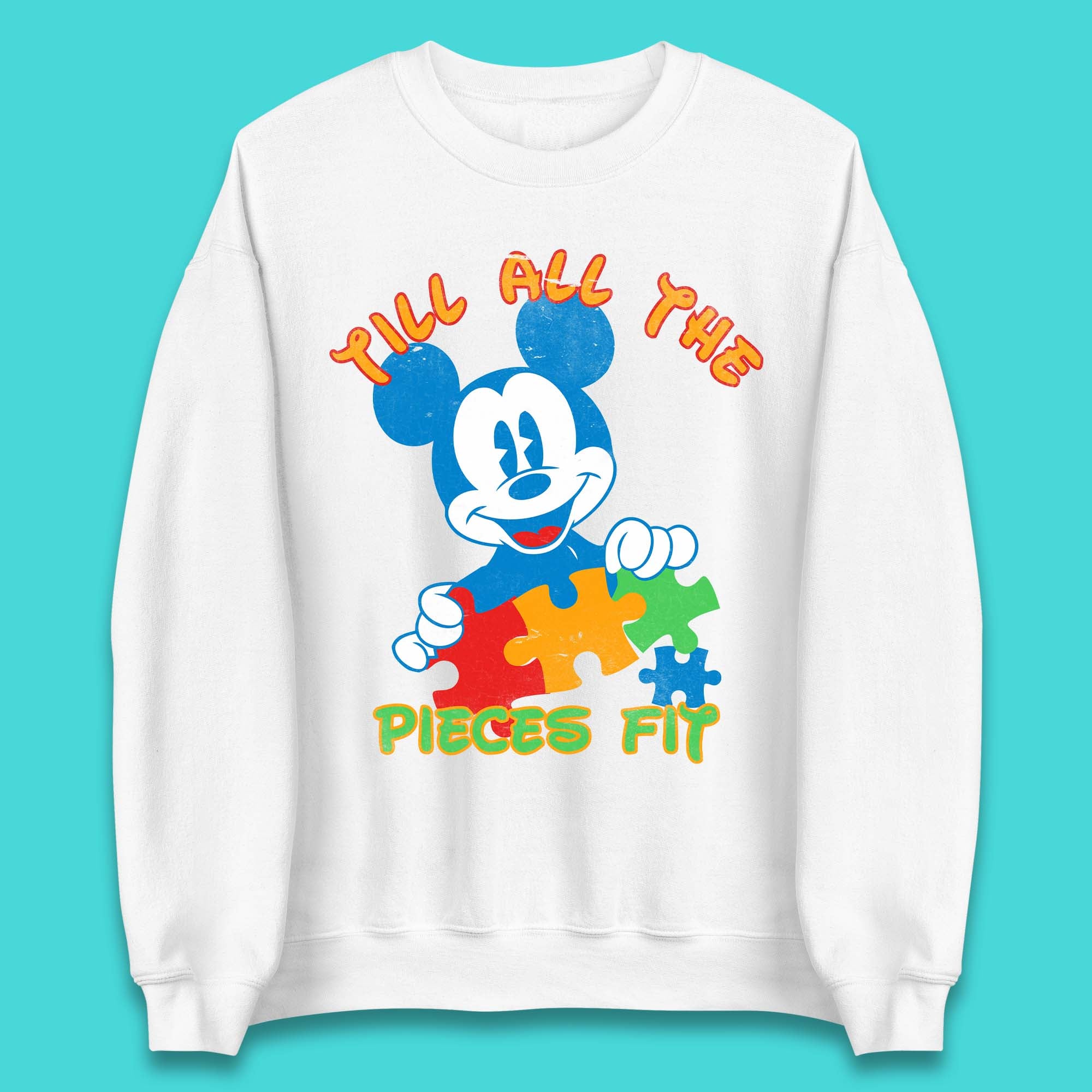 Autism Mickey Mouse Unisex Sweatshirt