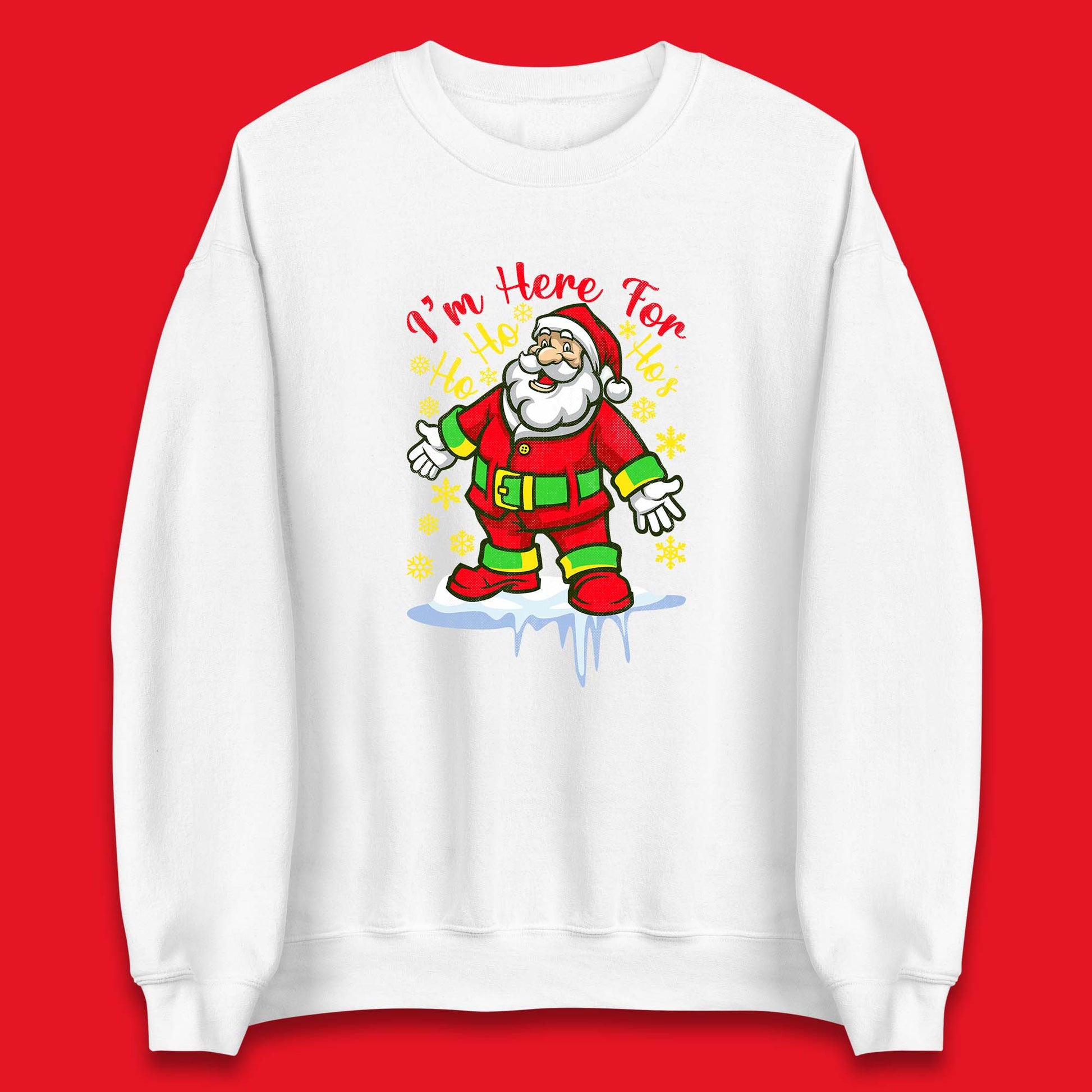 santa claus christmas sweatshirt