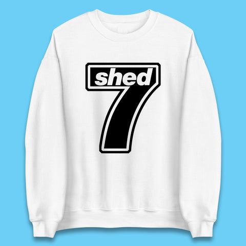 Shed Seven Rock Band Shed 7 Going For Gold Album Promo Alternative Indie Rock Britpop Band Unisex Sweatshirt