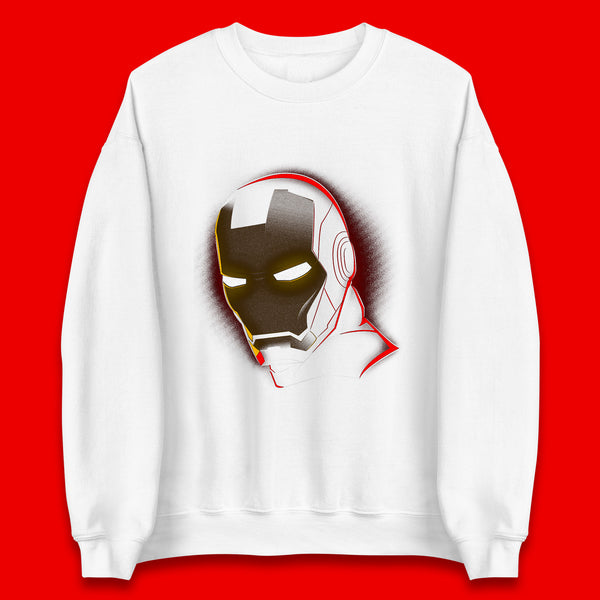 Marvel Avengers Iron Man Portrait Art Superhero Comic Book Character Iron-Man Marvel Comics Unisex Sweatshirt
