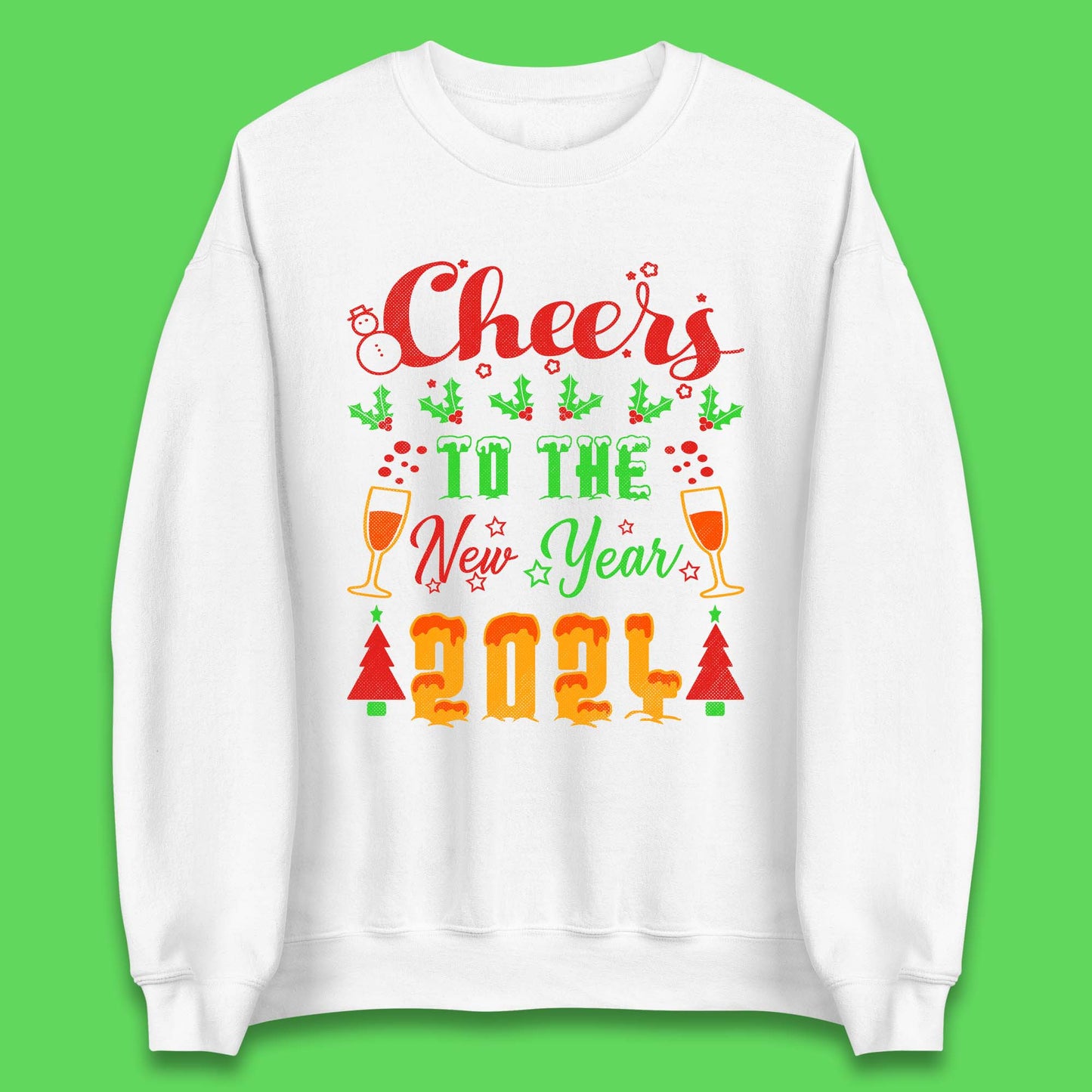 Cheers To The New Year 2024 Unisex Sweatshirt