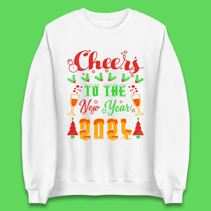 Cheers To The New Year 2024 Unisex Sweatshirt