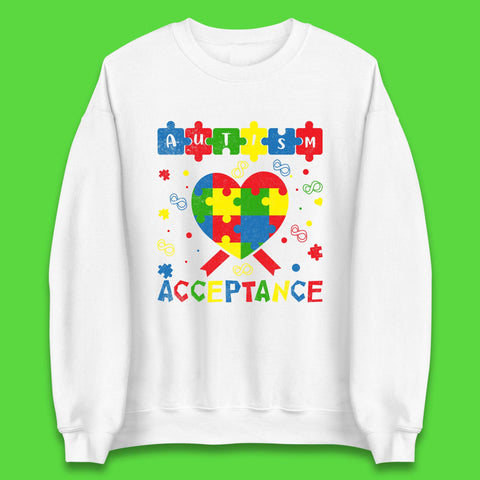 Autism Acceptance Awareness Unisex Sweatshirt
