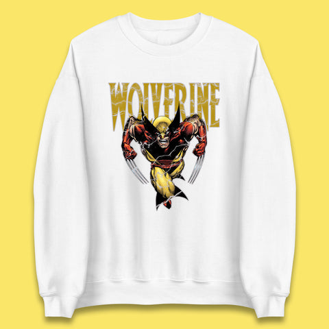 Wolverine Comic book character Marvel Comics Vintage Marvel Wolverine Unisex Sweatshirt