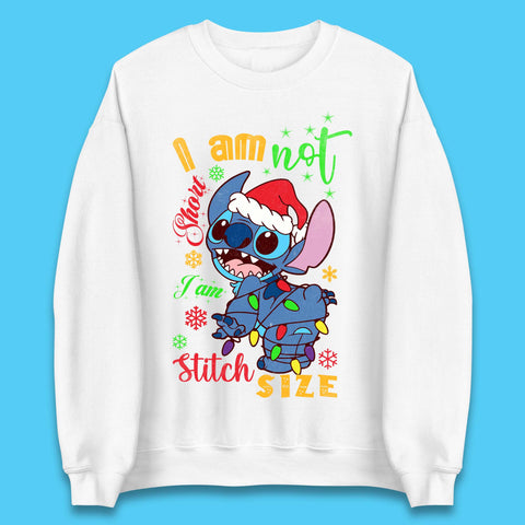Stitch Size Christmas Unisex Sweatshirt