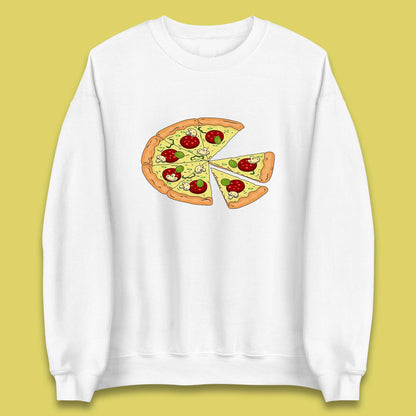 Italian Pizza Pizzaologist Pizza Lover Pizza Holic Pizza Addict Unisex Sweatshirt
