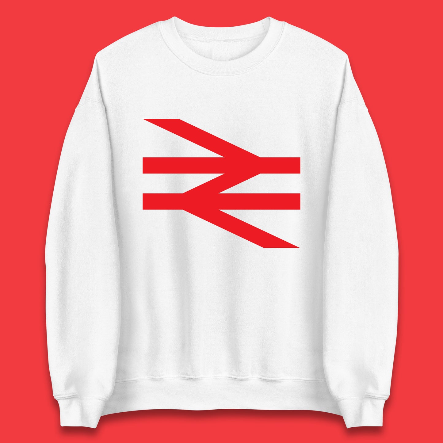 British Rail Union Jack Logo Trains Trainspotter Train Nationalisation Britain Uk Labour Politics Unisex Sweatshirt