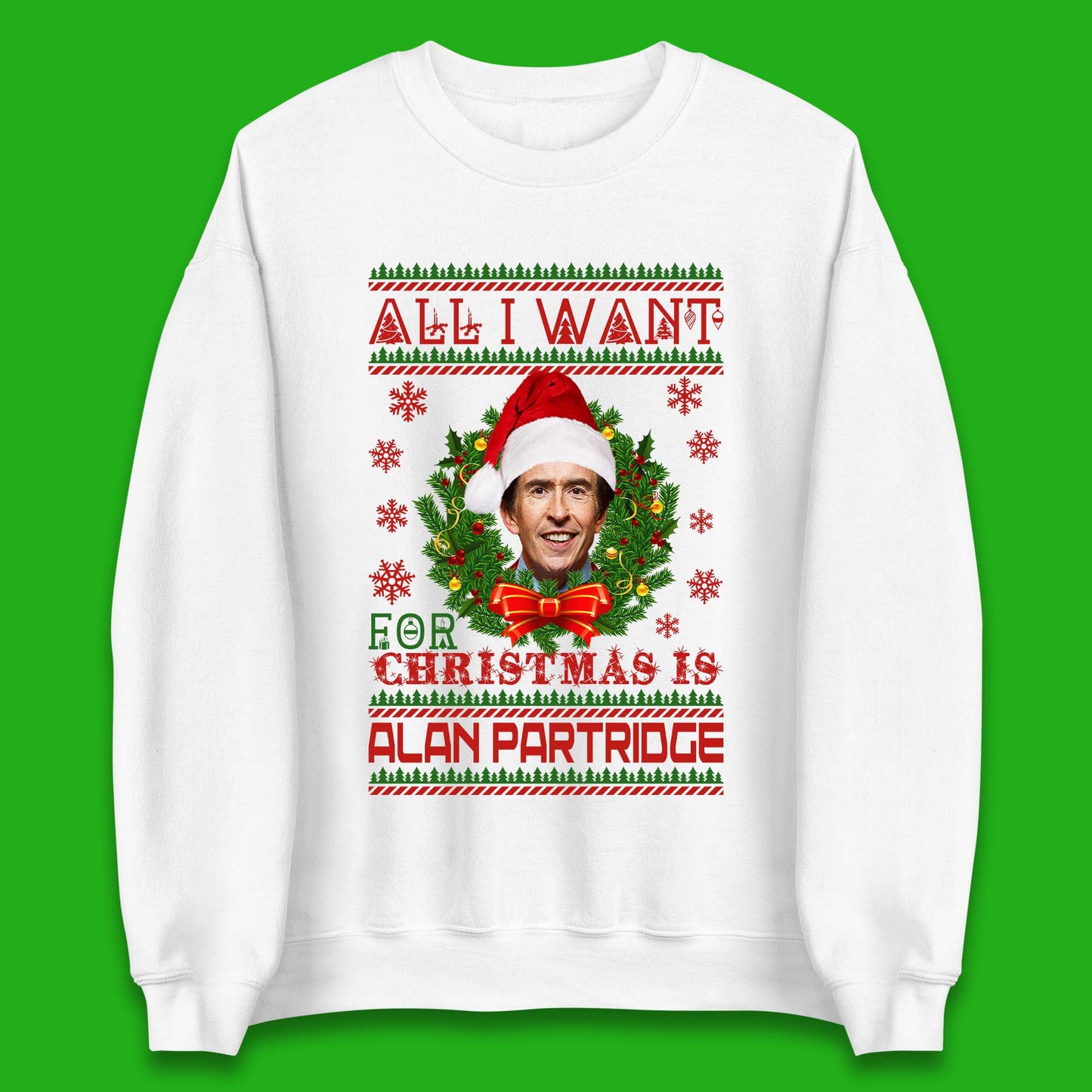 Alan Partridge Christmas Jumper